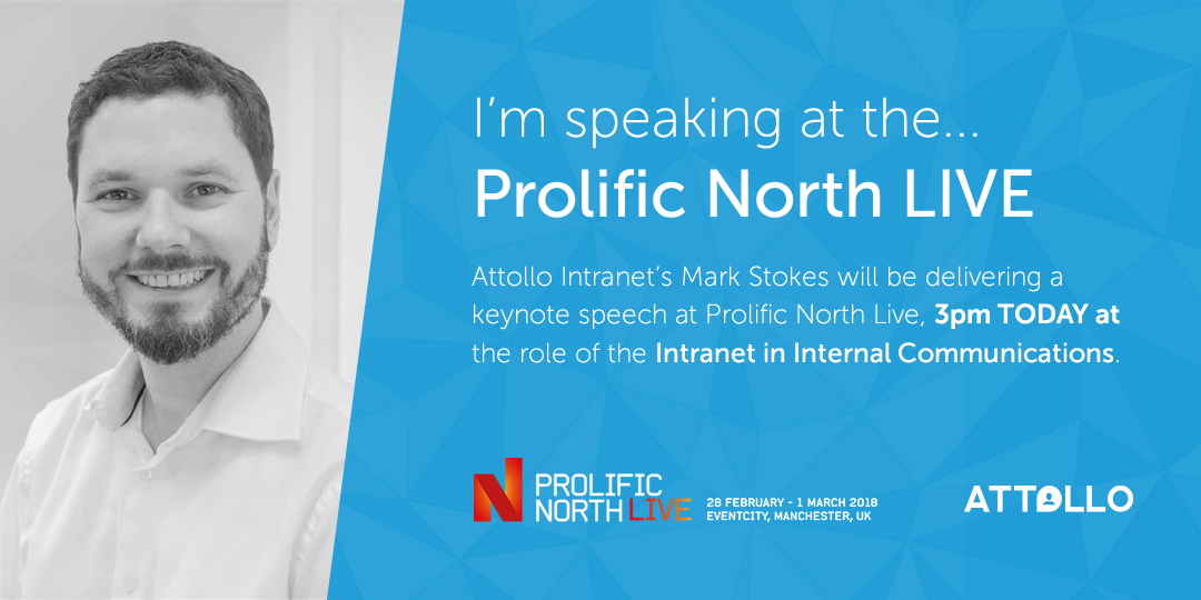 Mark Stokes – Keynote at Prolific North Live