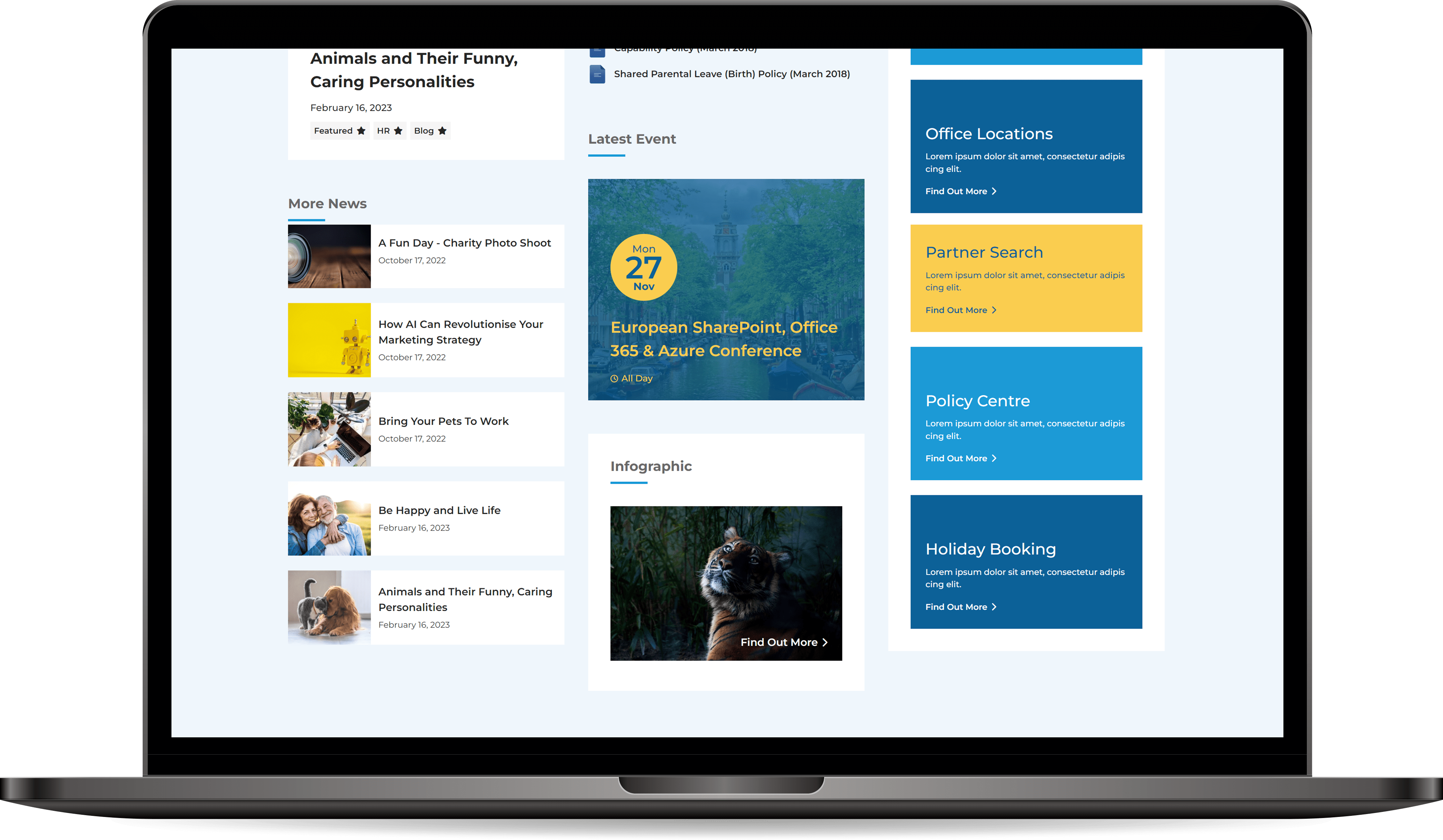 Attollo Intranet for SharePoint Modern