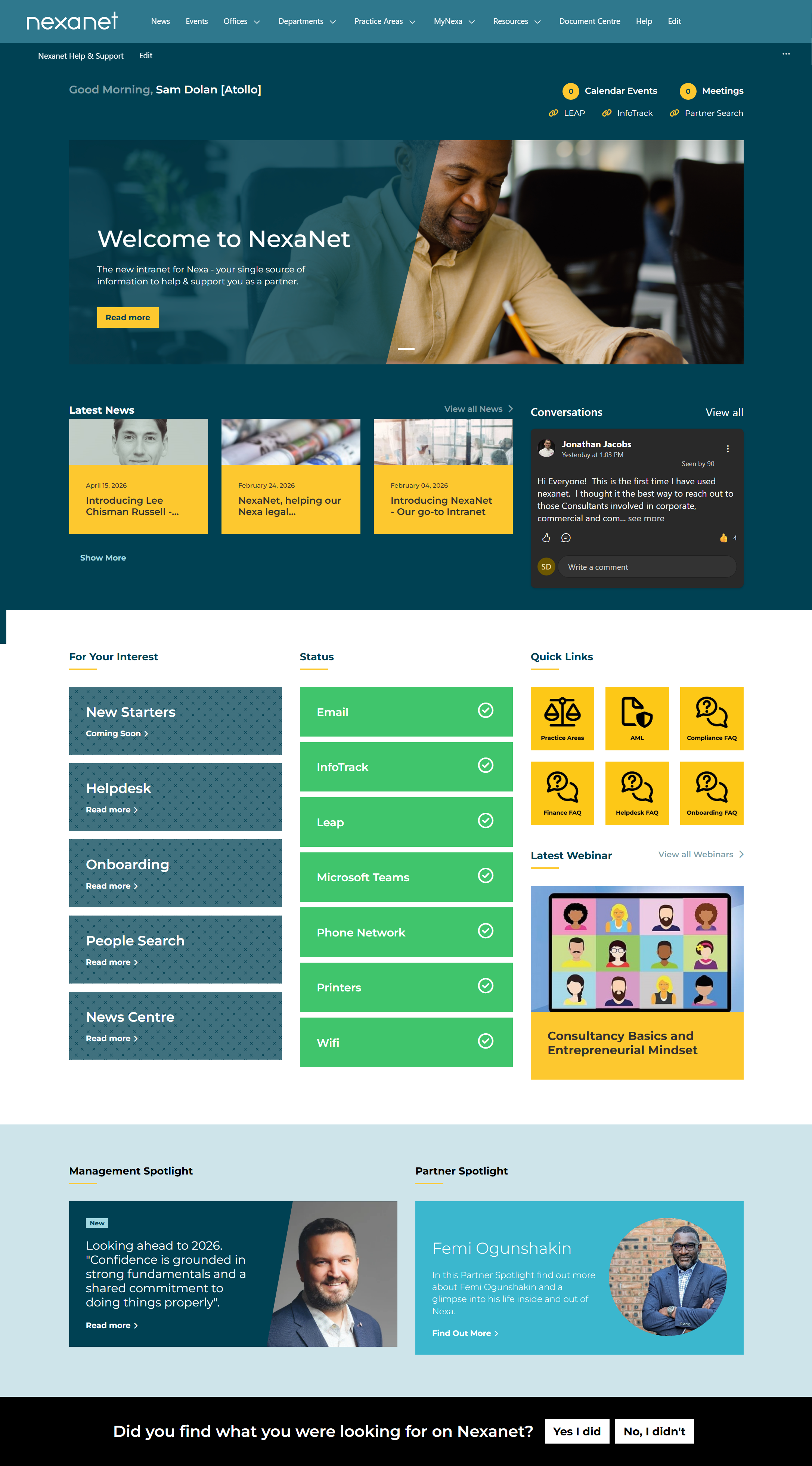 NexaNet powered by Attollo for Nexa Law